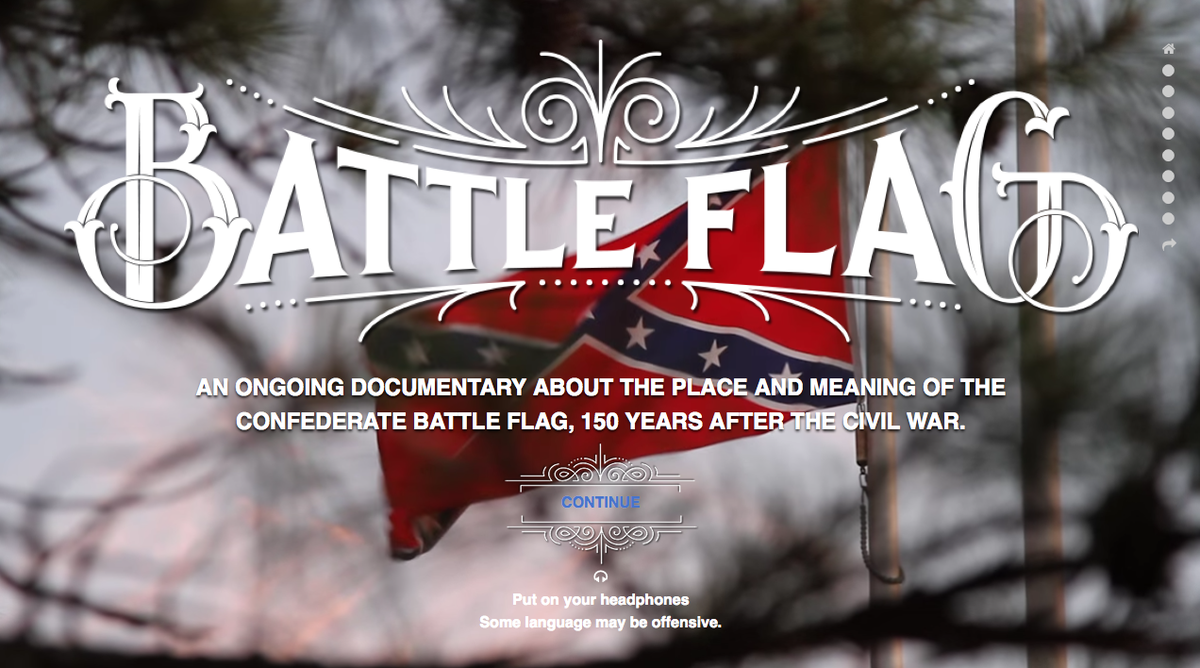 loganjaffe's tweet photo. Lots of talk about the Confederate flag. Hoping http://t.co/L2s07h9t81 can be a resource for context/personal stories http://t.co/cNnGsfycbB