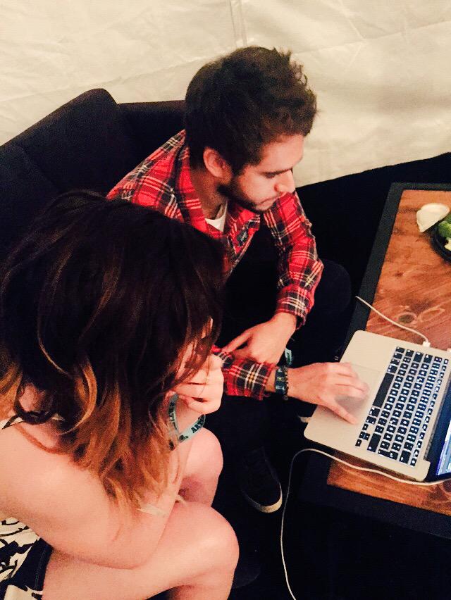 echosmith's tweet photo. Everyone come to our friend @Zedd 's set tonight @ 12:30am cause @sydneysierota is singing "Illusion" live on stage. http://t.co/LzJVFM8Gbu