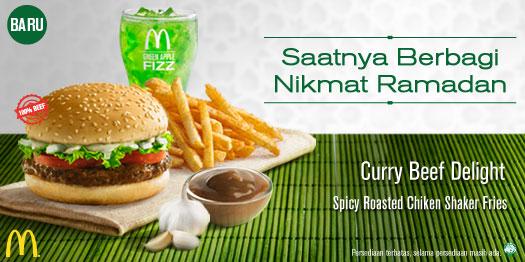 Retweet! Kalo kamu mau berbuka dengan Curry Curry Delight.