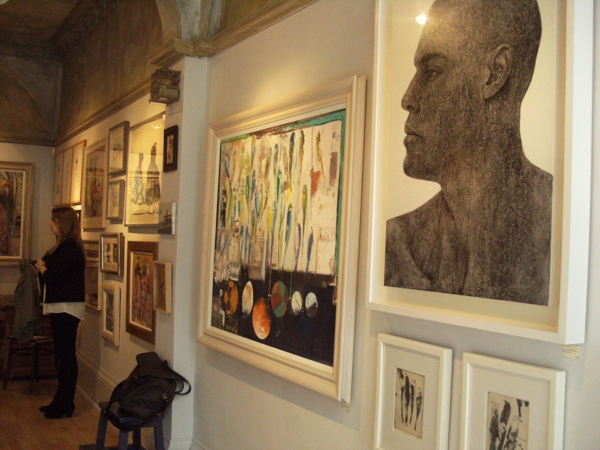 Today is the end of the Edinburgh Gallery's first week in business.  A big thanks to all involved.
