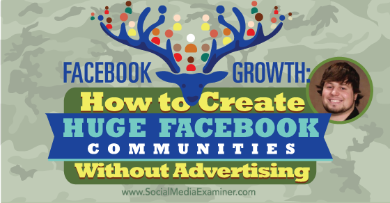 collin_cottrell's tweet photo. How to Create Huge #Facebook Communities Without Advertising http://t.co/o5R3TdoLAQ w/ @collin_cottrell http://t.co/xYJxsFeDTi