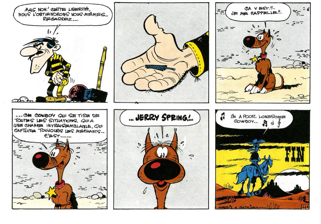 HarrocknRoll's tweet photo. ...et de Morris, Lucky Luke et Ran Tan Plan! dans 'Sur la piste des Daltons' (1962) et 'Les Daltons se rachètent' (1965)
#Jijé #JerrySpring #LuckyLuke
 https://t.co/0cvxfYCZV3