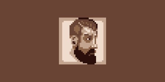 WitchHuntStudio's tweet photo. Today's @Pixel_Dailies theme was #sloth. So I just did a self portrait.

32x32 with 5 color limit. #pixel_dailies http://t.co/OVQ7MxQkLz