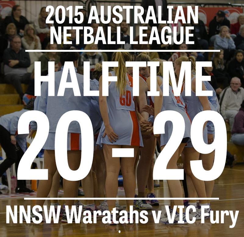 NetballNSW's tweet photo. . @nicstyles1 was incredible during Q2 but wasn't enough to chase @netballvic Fury who pull out to 9-goal lead #GoNSW http://t.co/UjaLgqP2MM