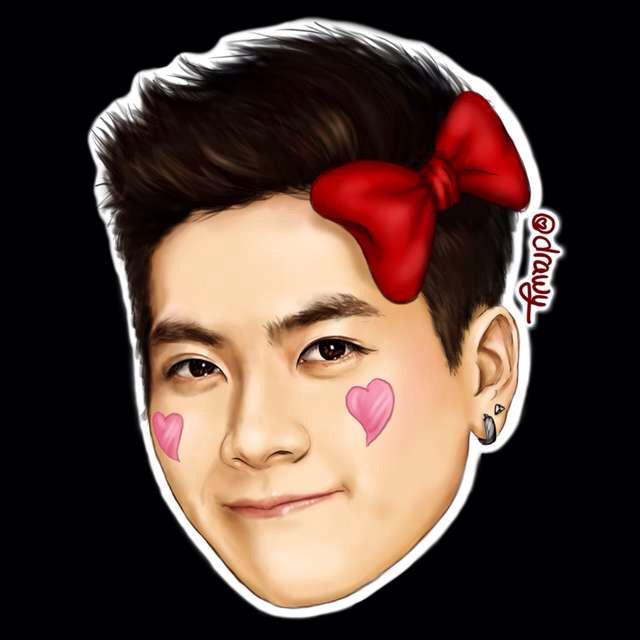 brystalhope's tweet photo. Amazing fan art by #drawyourmark #JacksonWang #GOT7 http://t.co/9psXMaa4gj