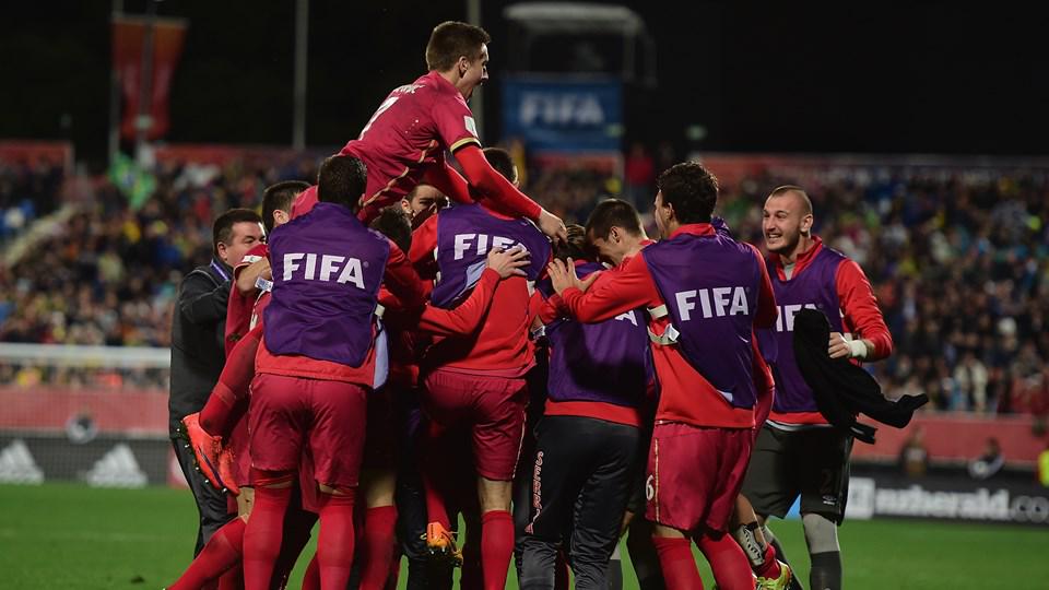 AET Brazil 1-2 Serbia
Serbia are #U20WC champions!
#U20WC #BRASRB
fifa.to/1IOD9NN