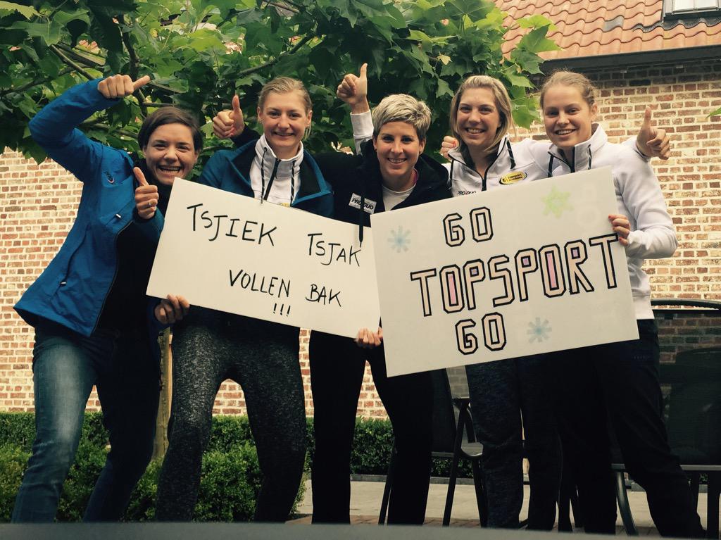 Wij supporteren mee!!! #all4theteam <a href="/Sport10_tv/">Sport10</a> #BEBaku2015