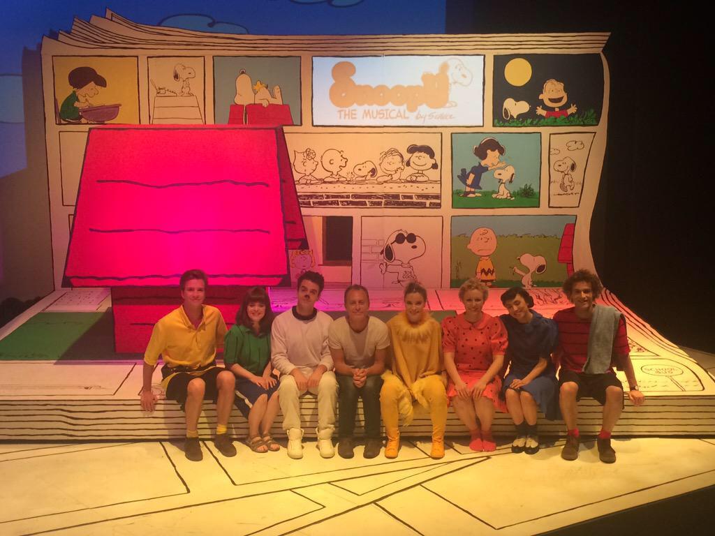 It's a 2 show day <a href="/SnoopyGSA/">Snoopy!!!</a> make sure you head on down and join the peanuts for lots of fun on a rainy Saturday!