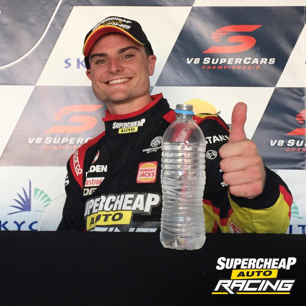 SCARacing's tweet photo. Big smiles from Sladey after a great 2nd place in the @SKYCITYDarwin Triple Crown at @AusOutbackNT's Hidden Valley. http://t.co/6pfrBmv4nl