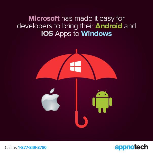 Appnotech's tweet image. #AppnotechReview: After recent changes, iOS &amp;amp; Android developers will be able to shift their apps to Windows easily.