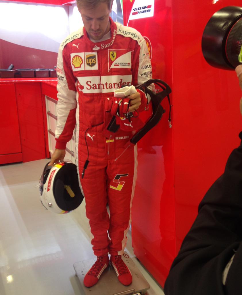 Sebastian Vettel se ...