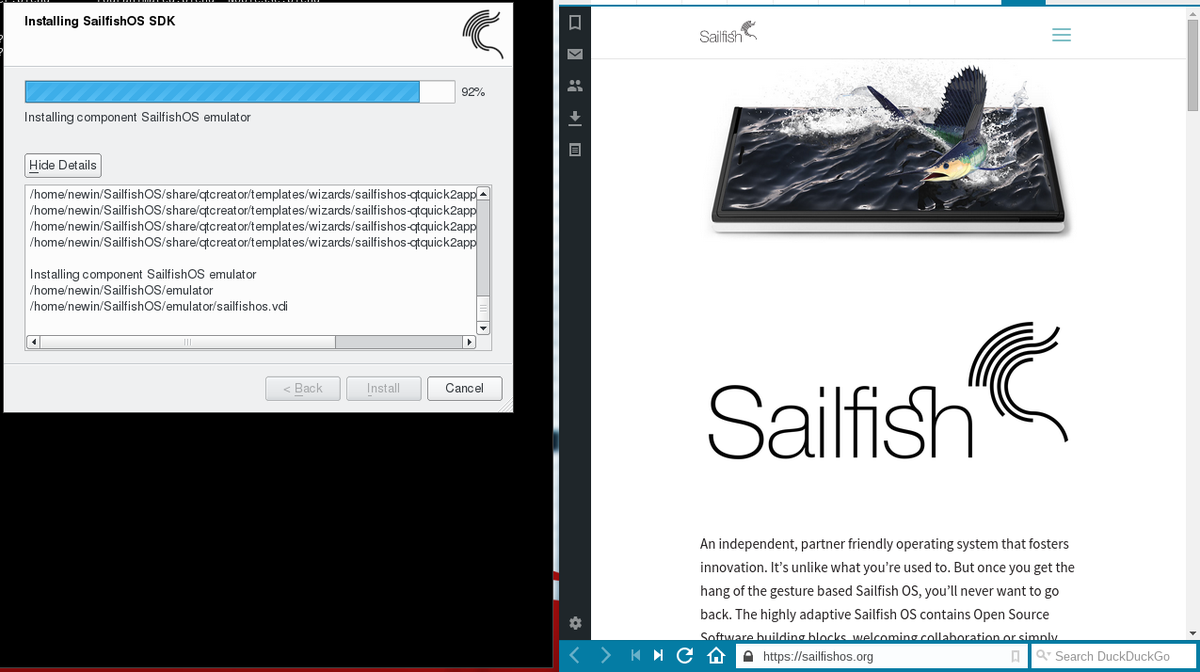 newincpp's tweet photo. let's try something #sailfishdev http://t.co/6TE0k1LNKL