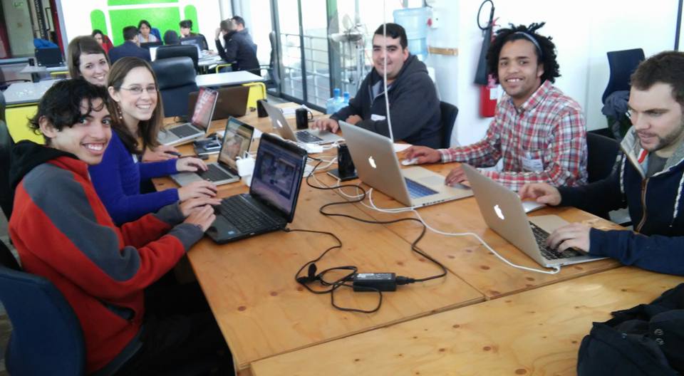 The team working hard on getting @CWSAStellenbosh digital! #doaction