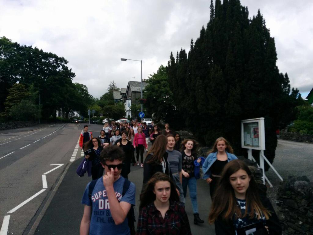 Geographers on tour! <a href="/geog_squad/">RLS Geography</a> #castlehead