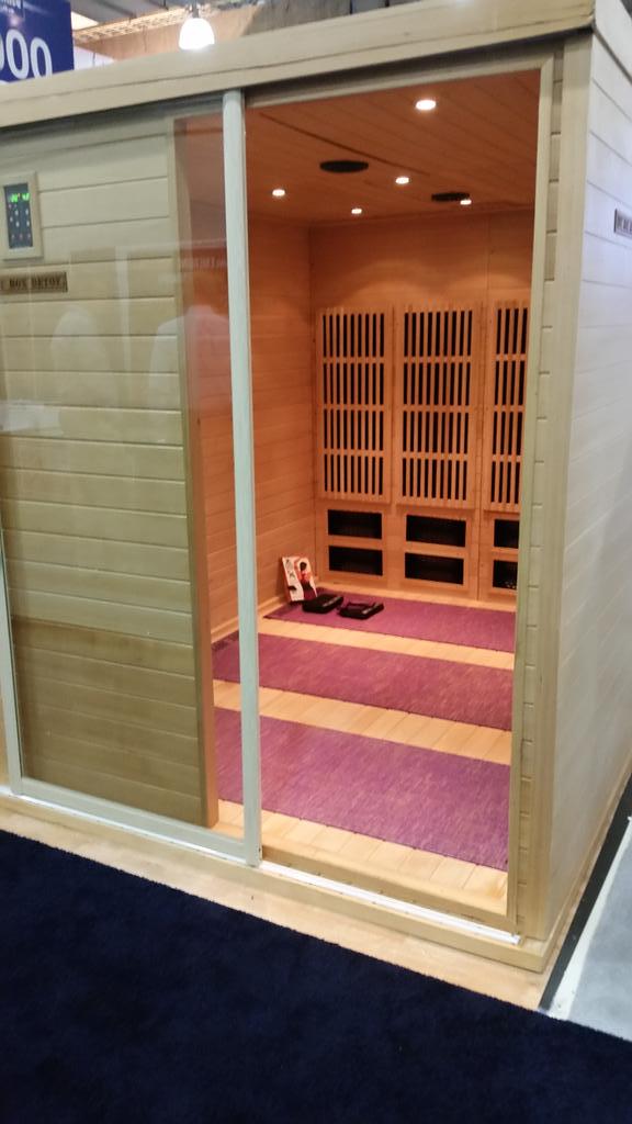 MFVExpositions's tweet photo. Visit @planetbeach in Booth 1140 and check out their new hot box detox! #IFE2015 http://t.co/KxCppGS2oj