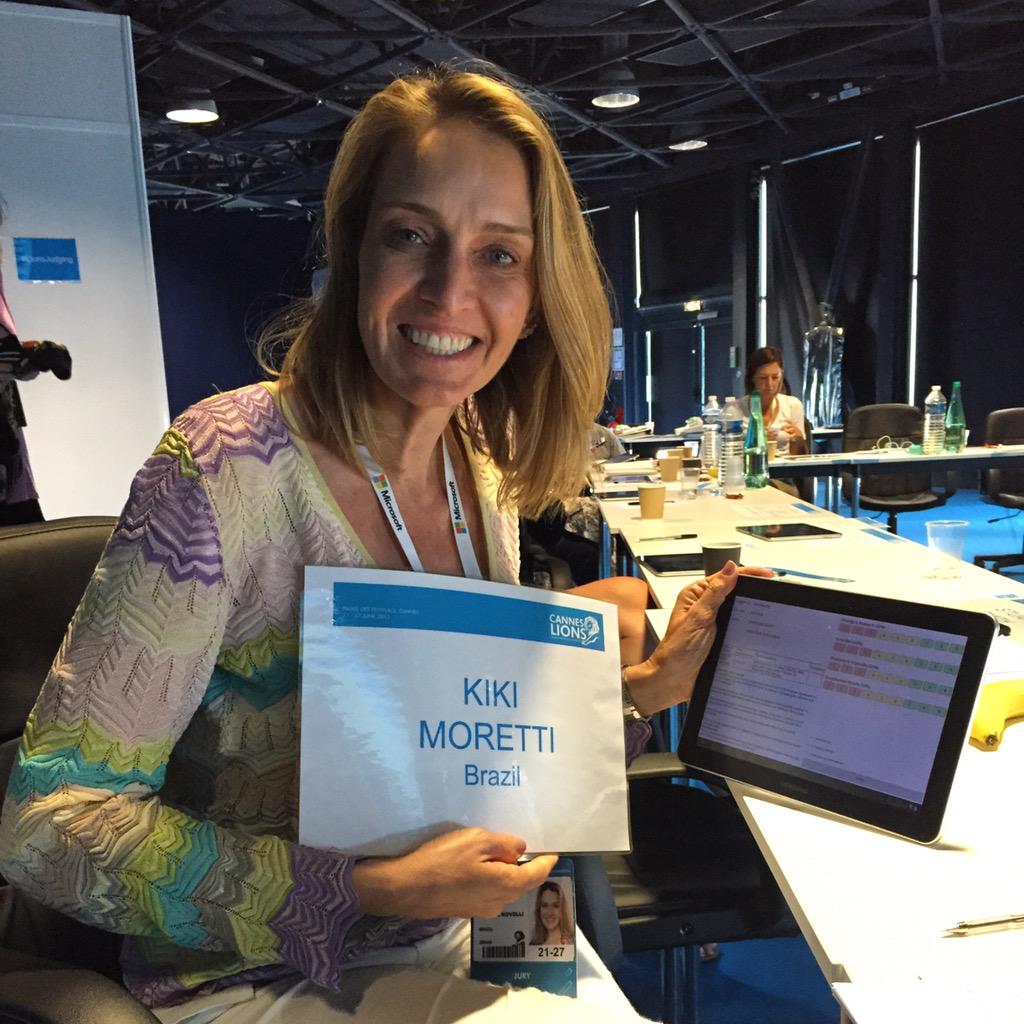 kikimoretti's tweet photo. Trampo pesado no júri de PR. Não vamos sair daqui tão cedo. Mas valendo muuuuito a pena #CannesLions #cannesjury http://t.co/6ykvWoNg0h