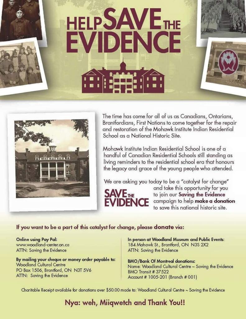 Please #RT: #Support the restoration of the former #Mohawk Institute #IndianResidentialSchool as a #historicsite.