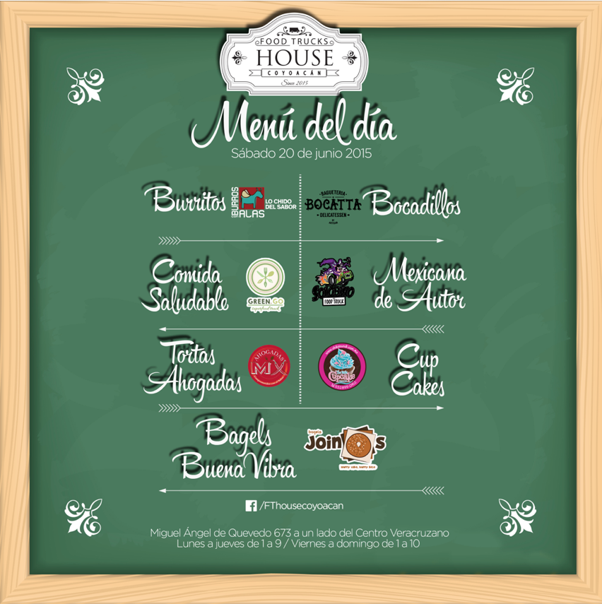 ¡tenemos line up! <a href="/BurrosConAlas/">Burros Con Alas</a> <a href="/Bocattaoficial/">Bagueteria Bocatta</a> <a href="/joinosmx/">Join Os</a> <a href="/AhogadasMx/">Ahogadas Mx</a> <a href="/SolobinoFT/">Solobino</a> <a href="/ChikimundiTruck/">Chikimundi</a> <a href="/GreenGoFT/">GreenGo FoodTruck</a>