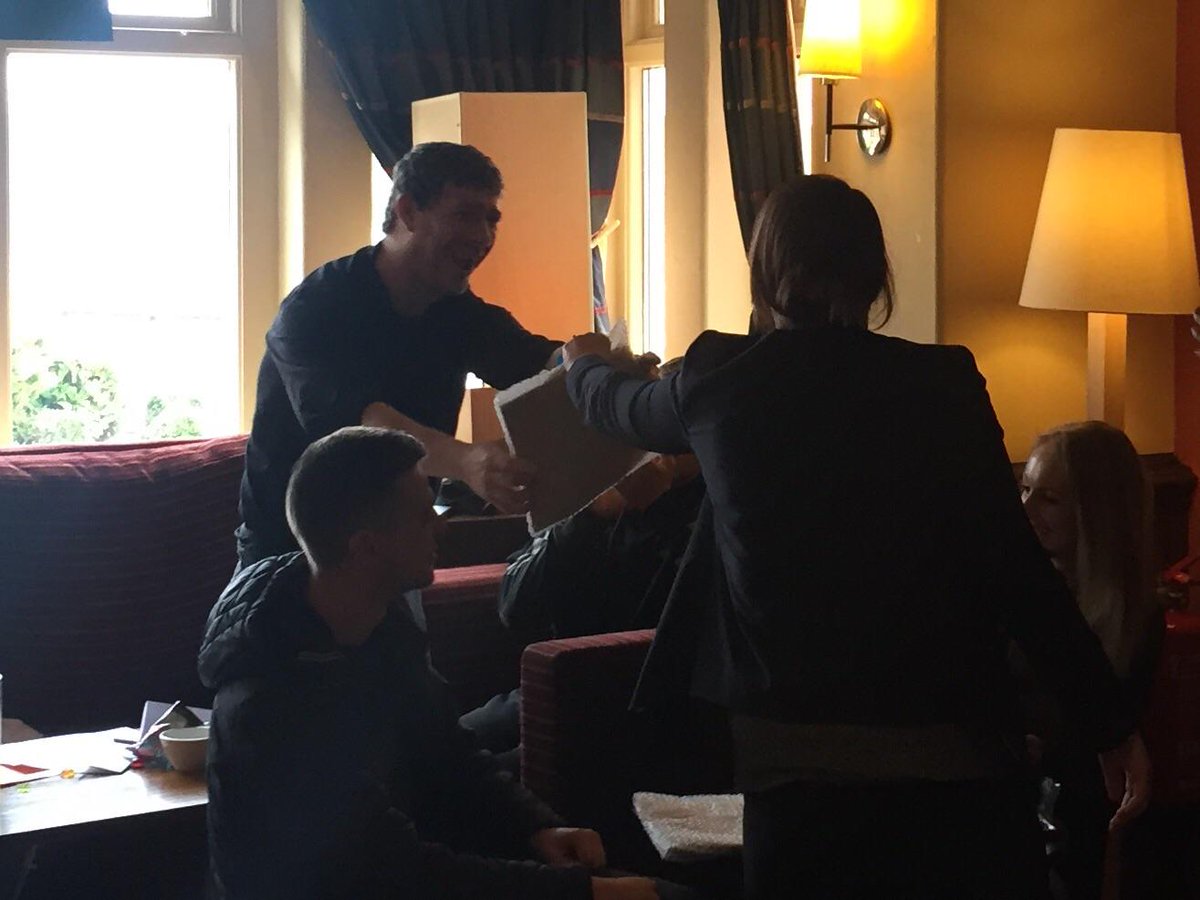 Paul gettin best overall team member for consistently outstanding service and smashing breakfasts! <a href="/HannahELittler/">Hannah Littler</a>