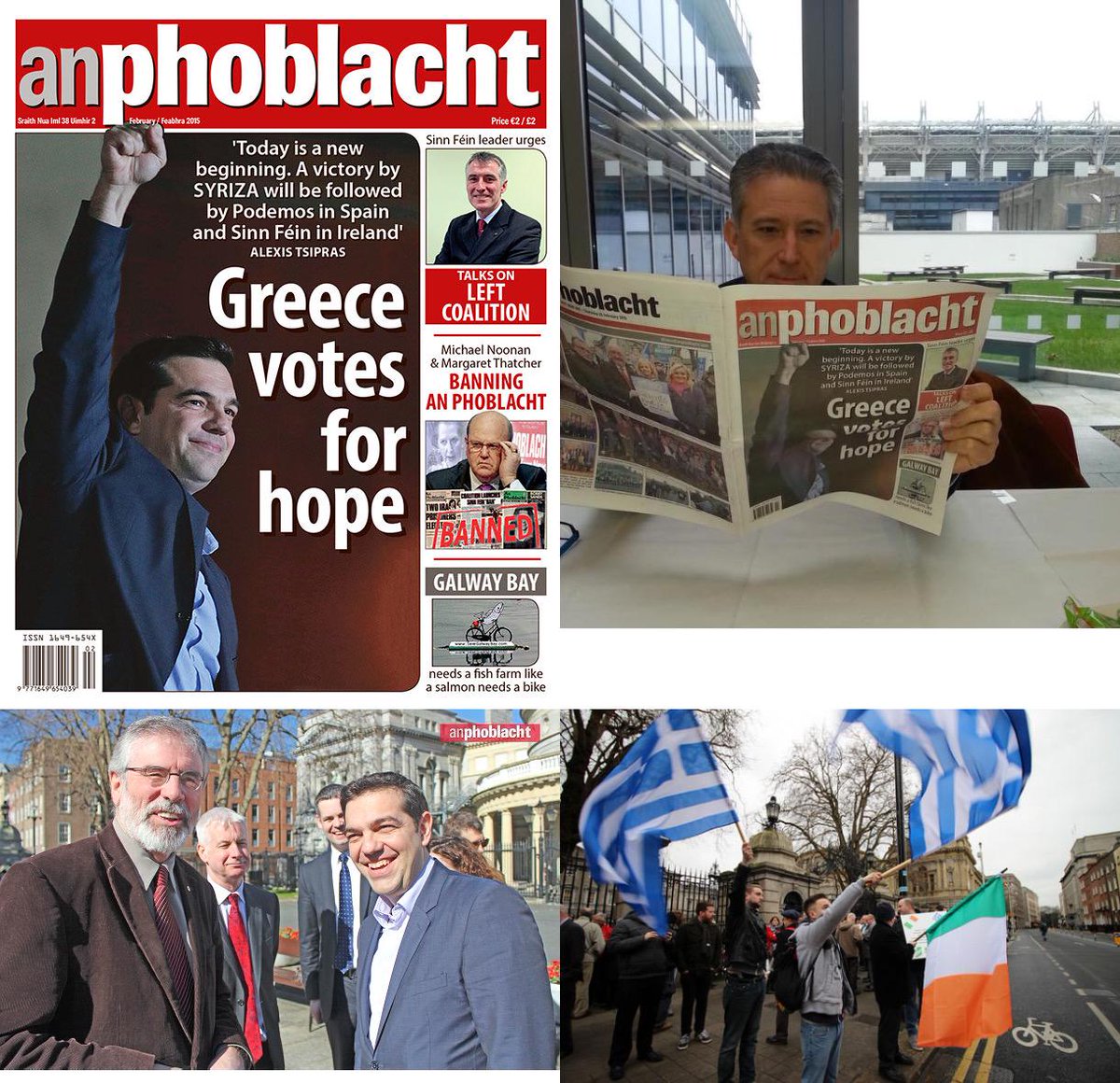 As International Solidarity Week for Greece begins from June 20th to 26th, here's some images from Ireland