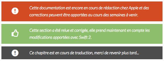 swiftcode_fr's tweet image. Nous avons décidé d’adopter un nouveau code couleur pour vous aider à y voir plus clair à chaque chapitre.