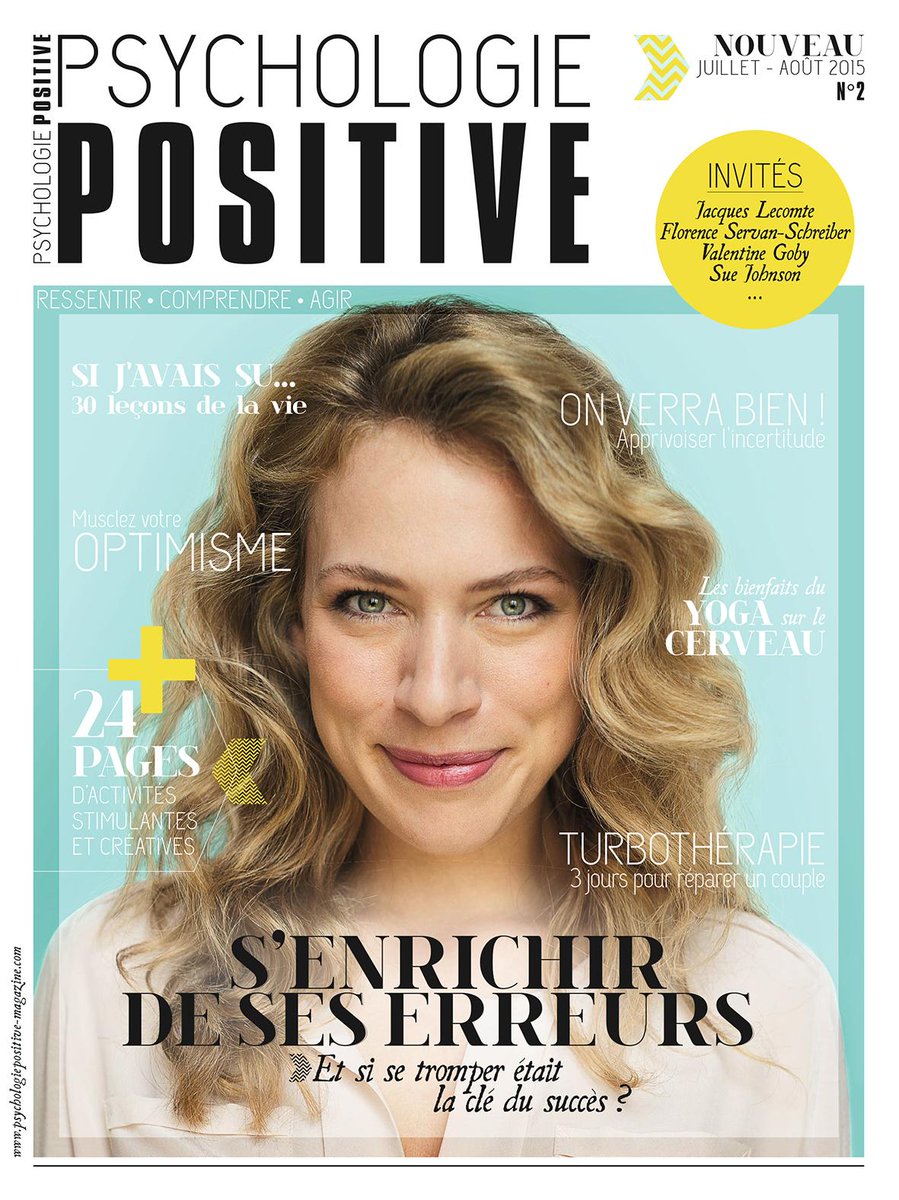 simplethingsfr's tweet image. {Avant-première...} Psychologie Positive n°2, en vente dès le 25 juin ! psychologiepositive-magazine.com