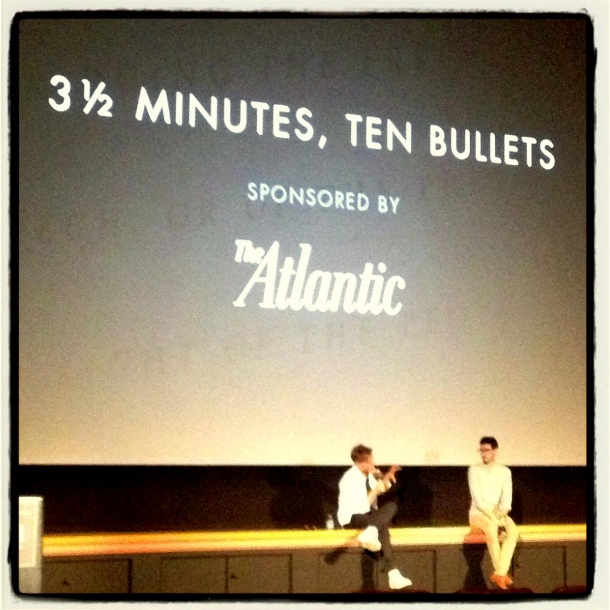 entertain_dc's tweet photo. Q&A w/ '3 1/2 Minutes, 10 Bullets' Dir. @marcsilverMS @AFIDOCS In Memory of #JordanRussellDavis #BlackLivesMatter. http://t.co/zN3xnrrqQw