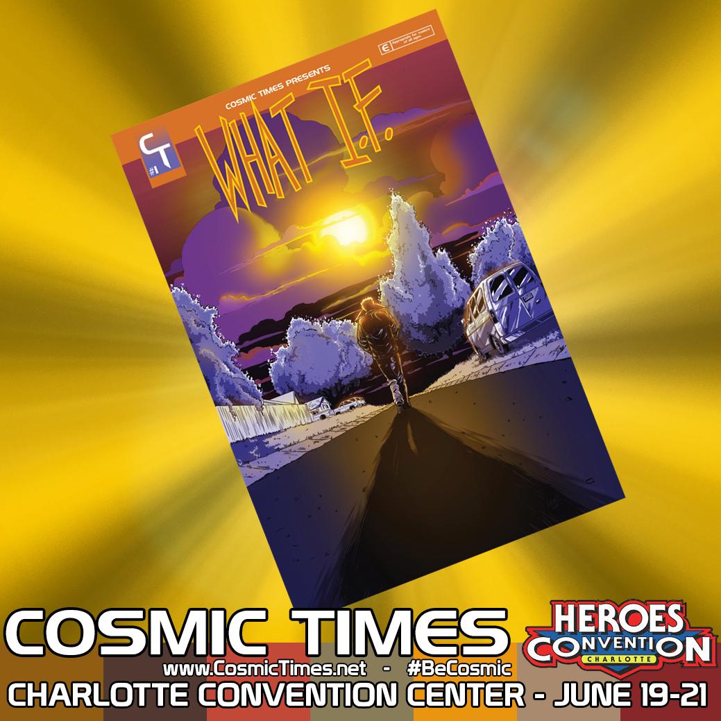 CosmicTimes's tweet photo. We have our special one-shot #WhatIFComic at our #HeroesCon table AA1412! @JaxonLeviathan  http://t.co/buenpOb6AO http://t.co/8gmShoNUPi