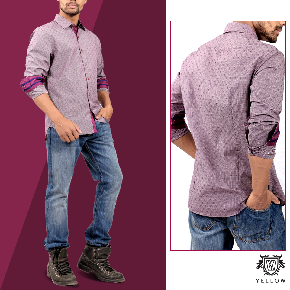 YLWClothing's tweet image. Give it up for our dobby shirt, gentlemen! #Yellow #YellowSU15 #buttondown #casusalwear