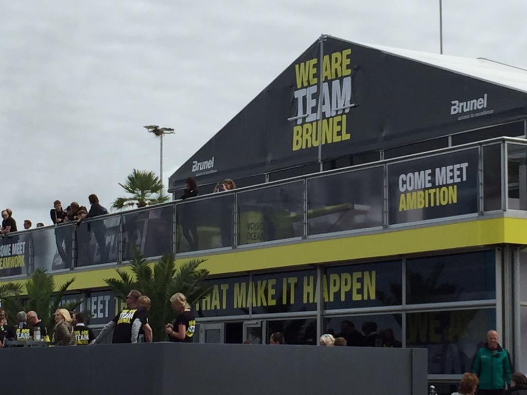 launchcontrolnl's tweet image. Uitgenodigd door Brunel, nice!! VIP for a day at Volvo Ocean Race.