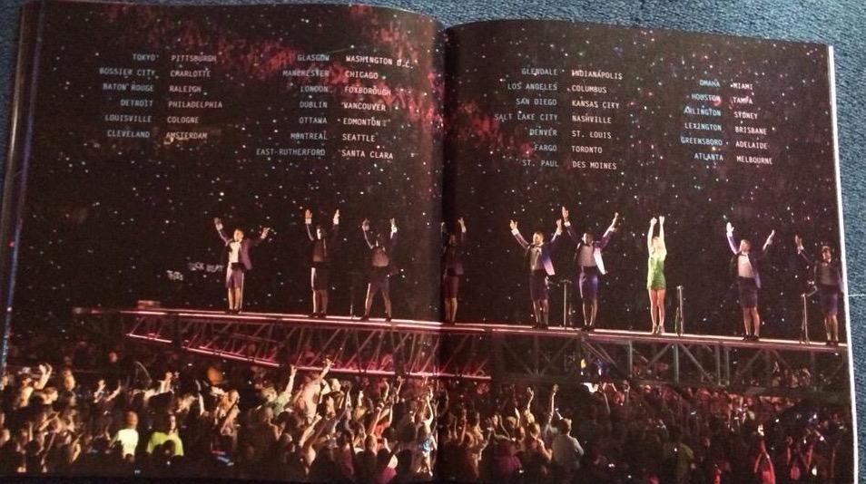 TSwiftNZ's tweet photo. Pages from the #1989WorldTour Book - Intro, Tour Rehearsals, Crew and Tour Dates! http://t.co/ctWBkeJQW8