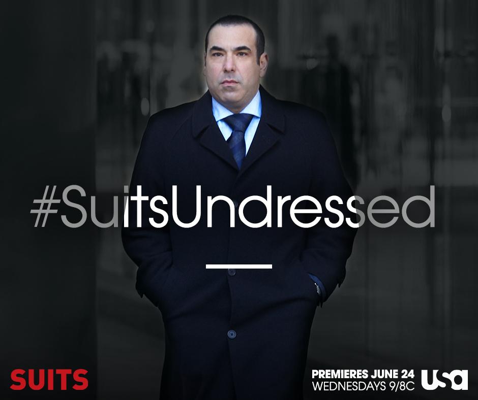 SuitsPeacock's tweet photo. The #SuitsUndressed Marathon starts NOW! The first 50 to check-in get a #SuitsWeek prize pack: http://t.co/xDRNEcKGbs http://t.co/hkHVHbVrN6