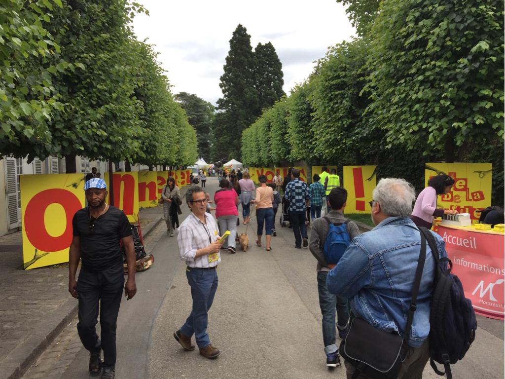 La fête de la ville sous le soleil de #Montreuil <a href="/ThibaultMagalie/">Thibault Magalie</a>