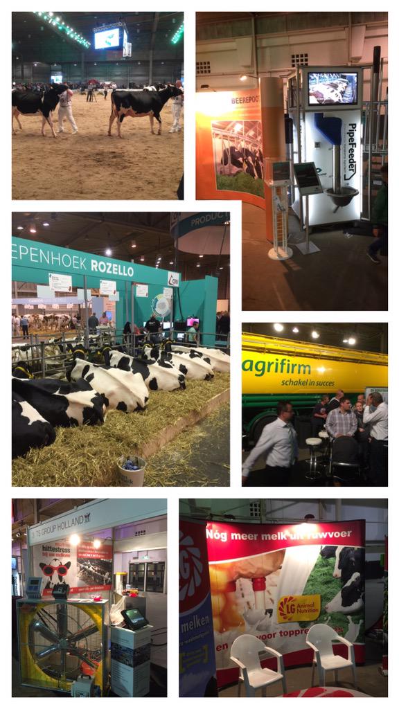 Een mooie dag op #koe-expo <a href="/CRV4all/">CRV</a> <a href="/Brabanthallen/">Brabanthallen</a> #DenBosch @Agrifirm_Feed <a href="/JosGrootKoerkam/">Jos Groot Koerkamp</a> <a href="/Limagrain/">Limagrain</a> <a href="/BosmaAnne/">Anne Bosma</a>
