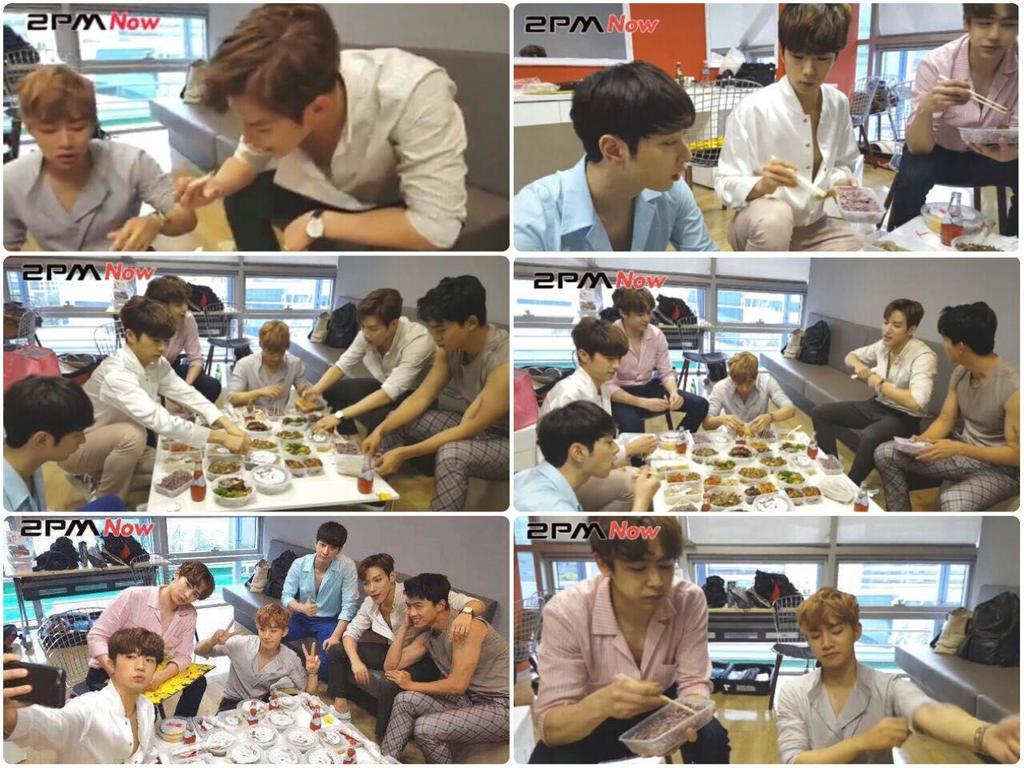 _Fishytails's tweet photo. ＜カムバックフードサポート＞本日に行われました音楽中心の事前収録に2PMメンバー達とスタッフへフードサポートをしました。 2PMメンバー達とスタッフとの皆さん 、ありがとうございます。 詳細は後ほど公開いたします。#투피엠 #우리집 http://t.co/iUc6p5h0oF