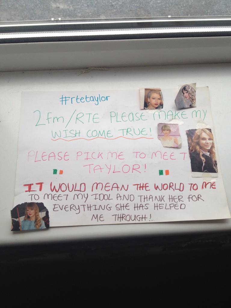 LittleMixYayxo's tweet image. @RTE2fm @rte #rtetaylor there is nothing more that I want than to meet my idol please pick me!