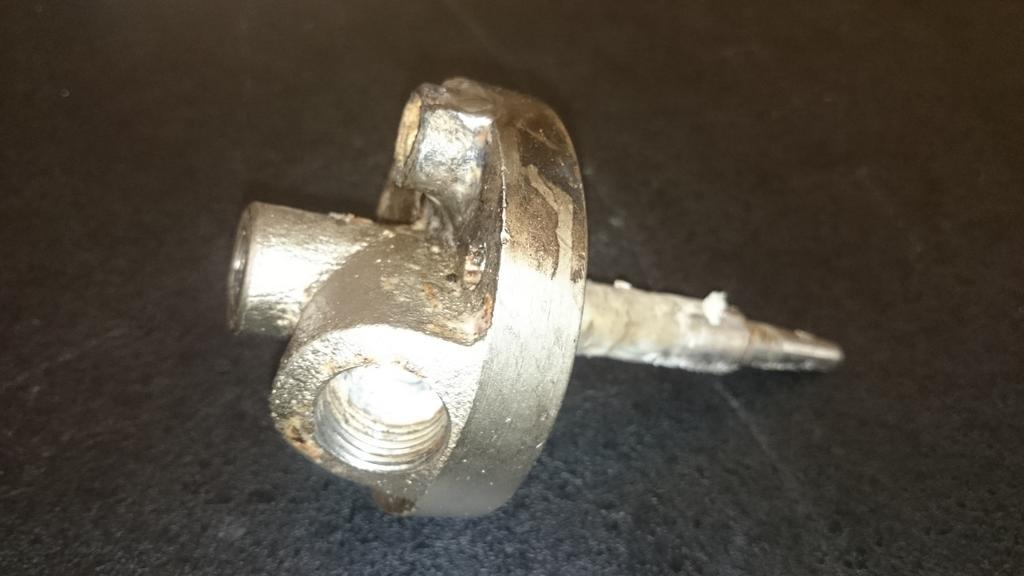 Stainless steel nozzle made from a 3 1\2" billet. A little nicer than the sample #artisticlicence