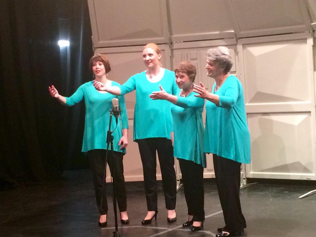 <a href="/InAccordQtet/">In Accord</a> , Quartet No.26 from <a href="/WelwynHarmony/">Welwyn Harmony</a> open the final section with Dream a Little Dream &amp; At Last #LABBS15