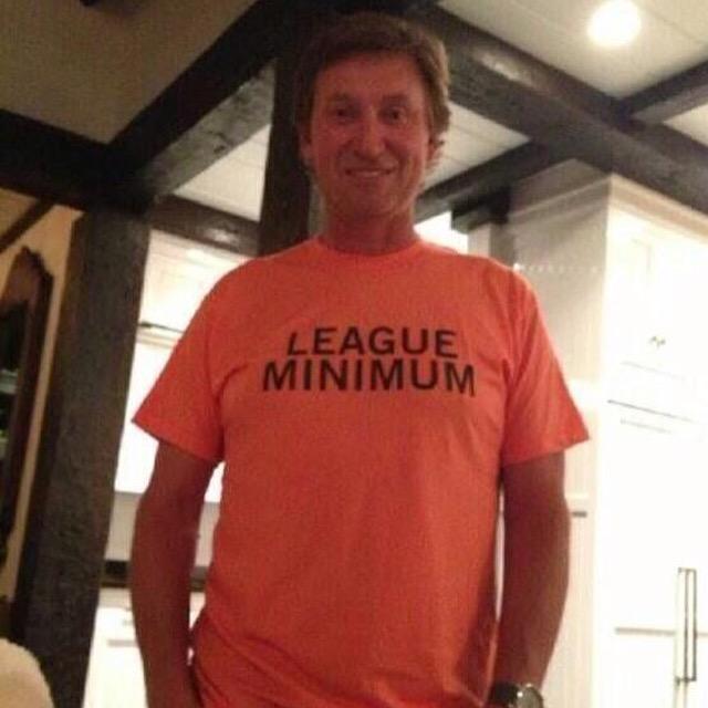 The Salary Cap is out of control! Great T-shirt by <a href="/BizNasty2point0/">Paul Bissonnette</a> @SauceHockey #Gretzky #WayneGretzky