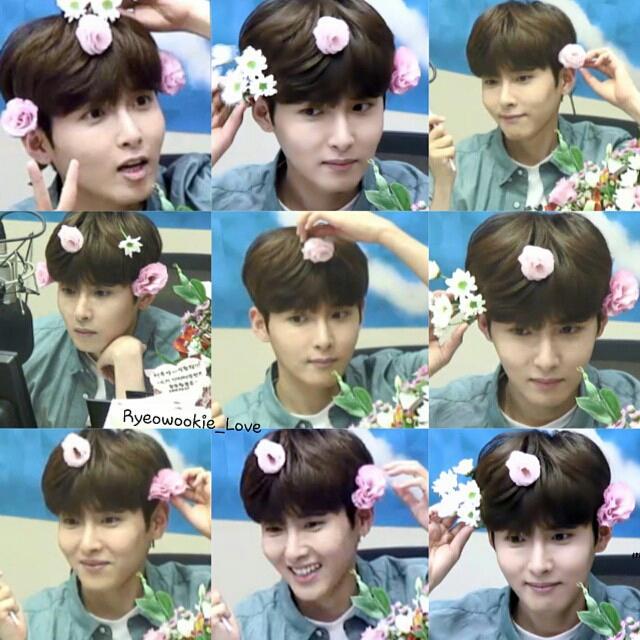 Happy birthday my first bias in SJ Kim Ryeowook          