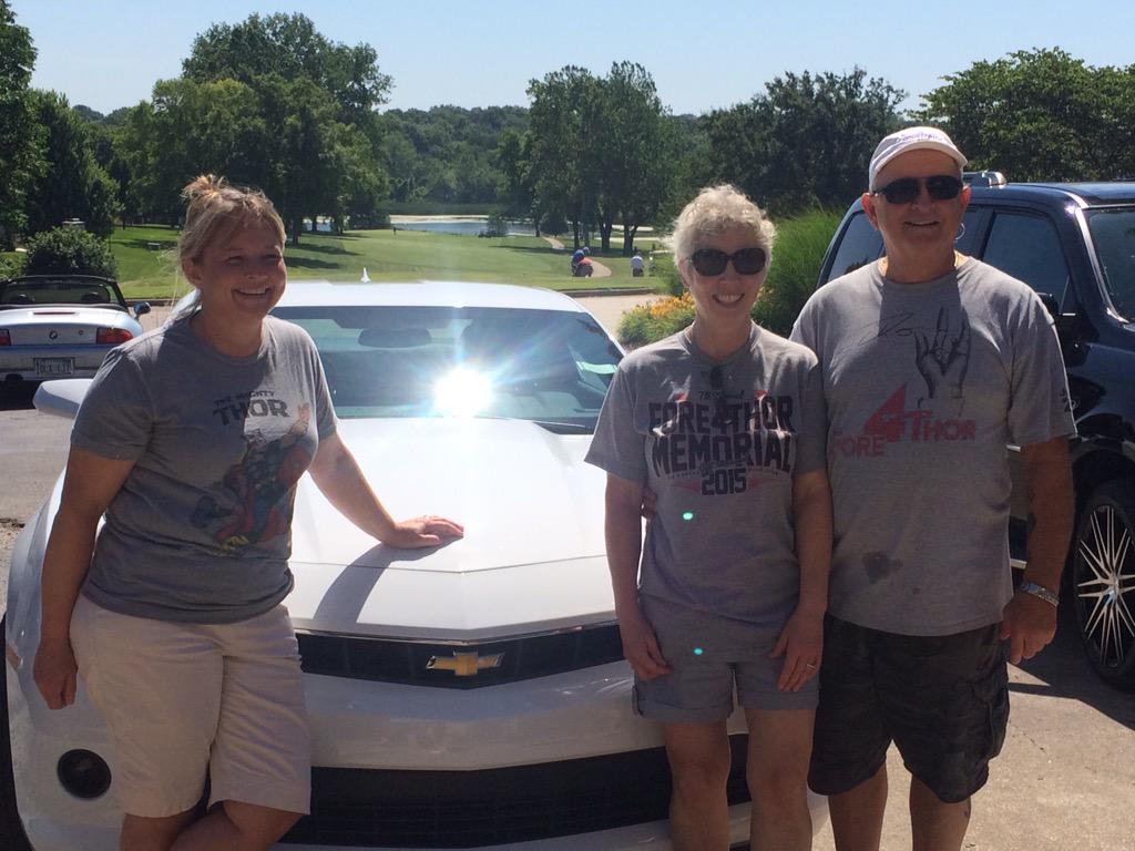 coreyhoffman81's tweet photo. Get a hole in one on # 11 and you win this car in @fore4thor tournament  #fore4thor http://t.co/aP5zO5fJfW