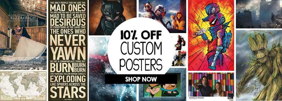 Who's in the mood for a discount! 10% off Custom Posters! Shop now: Printkeg.com #sale #twitterdeals