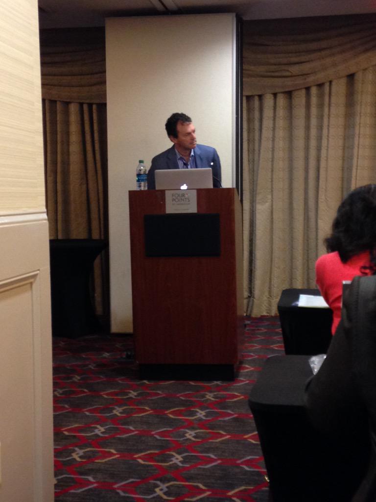 SabraRuvera's tweet photo. @IndigoBioAuto presentation on LC/MS/MS automation of Toxicology Quantitation @sat_tox #sattox15 http://t.co/lXpHueLOwD