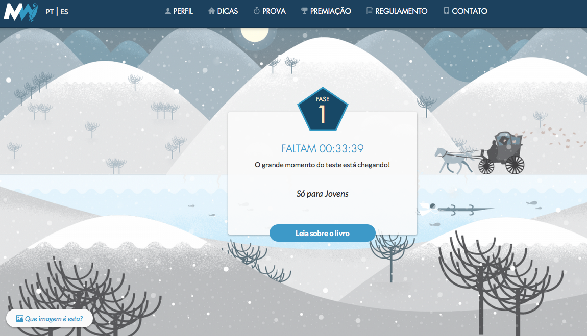 Faltam 33 minutos para primeira prova do #MasterWhite. masterwhite.org