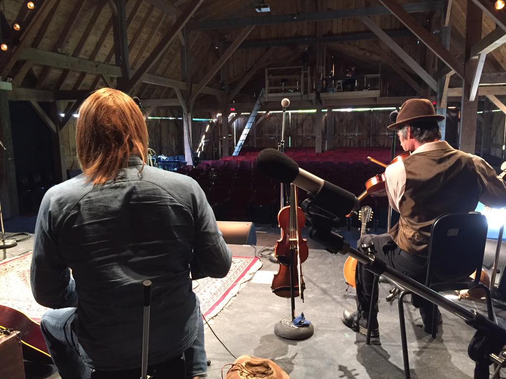 ktizzard's tweet photo. Soundcheck @WestbenTheatre with @ChristianTanna and Luke Mercier #NoDarkNoLight http://t.co/tPvVNY36BI