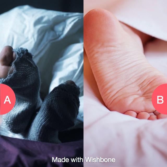 RightsAct's tweet photo. Do you sleep with socks or barefoot? http://t.co/hDgde8ikMq http://t.co/Mahpffr4oS