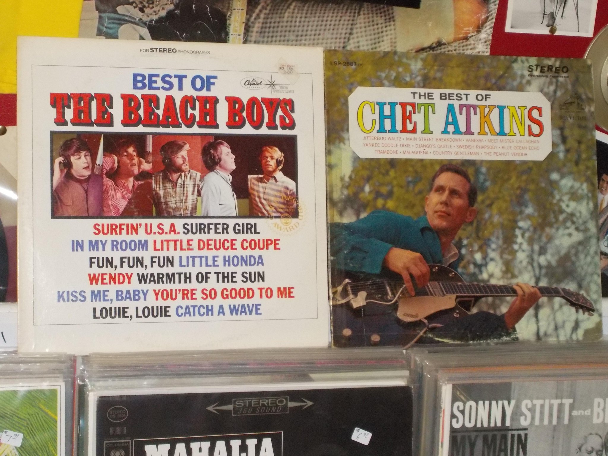 Happy Birthday to Brian Wilson and the late Chet Atkins 