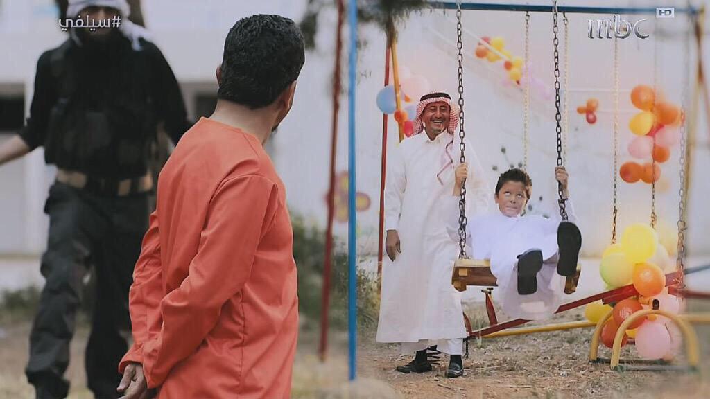 abu_tami's tweet photo. هذا المشهد من #سلفي من اشد المشاهد تأثيرا بالمشاهد كيف يحول الفكر الإبن الوديع إلى شيطان قاتل 

#ناصر_القصبي http://t.co/LQDlCfhZ47