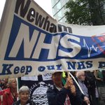 Photo by Newham Save Our NHS (@NewhamSONHS)