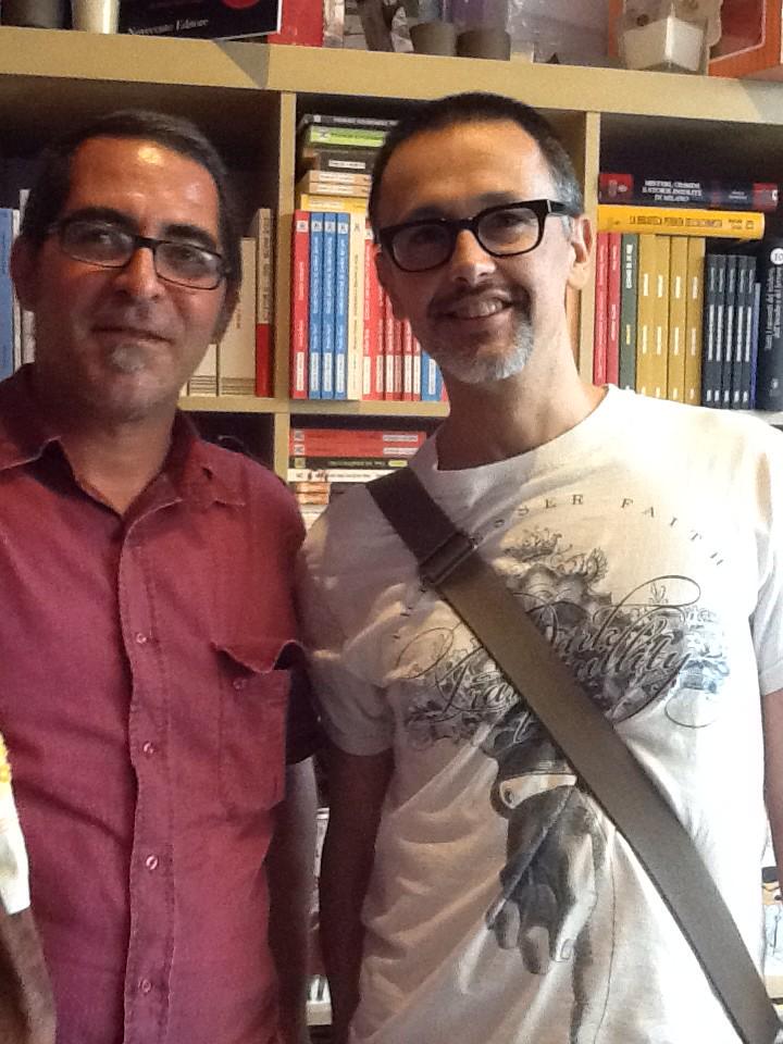patriziozurru1's tweet photo. @stradescritte in tour. Incontri con gli autori. @massimocanuti per #Lettidinotte a Milano http://t.co/7GeemjALBH